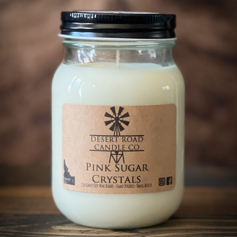 pink sugar crystals 16oz