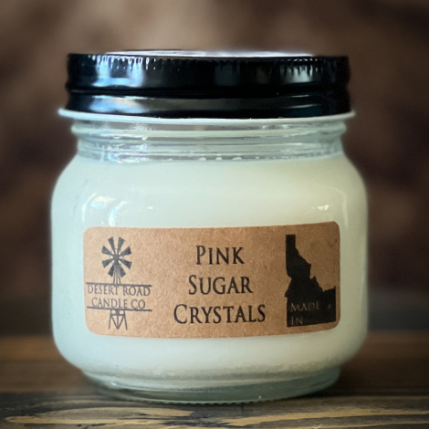 pink sugar crystals 8oz
